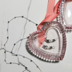 Łańcuszek do okularów maseczki słuchawek stal chirurgiczna kostki perełki